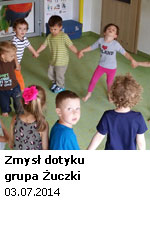 Zmysł dotyku grupa Żuczki
